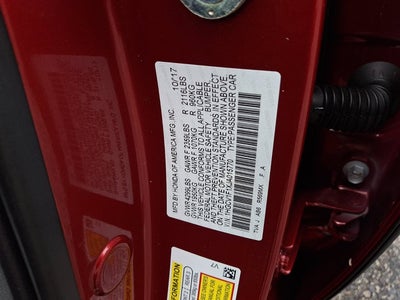 2018 Honda Accord Sedan LX 1.5T