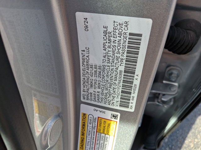 2024 Honda Accord Sedan LX
