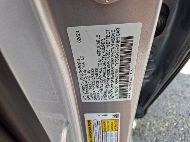 2023 Honda Accord Sedan EX