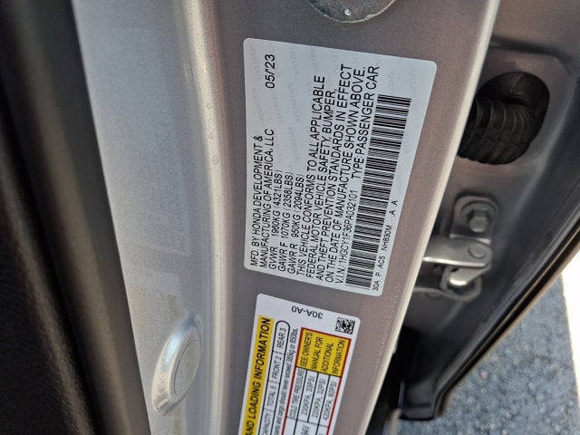 2023 Honda Accord Sedan EX