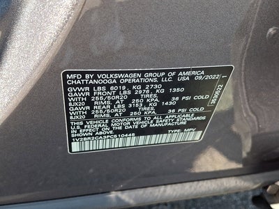 2023 Volkswagen Atlas 3.6L V6 SEL