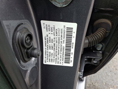 2019 Honda Civic Sedan Sport