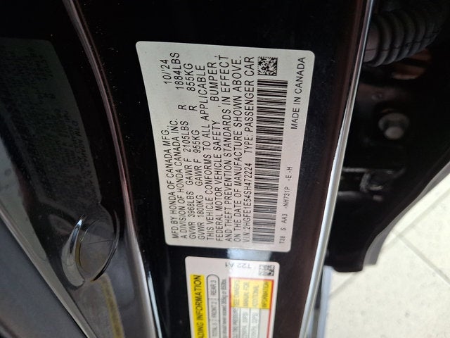 2025 Honda Civic Si Sedan