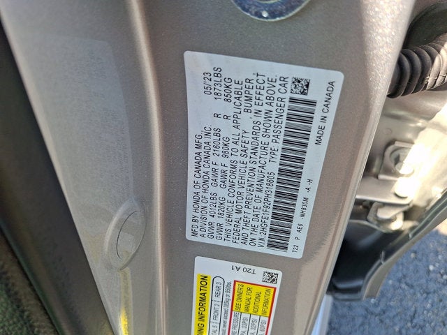 2023 Honda Civic Sedan Touring