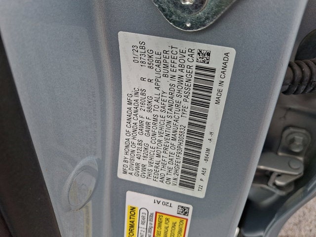 2023 Honda Civic Sedan Touring