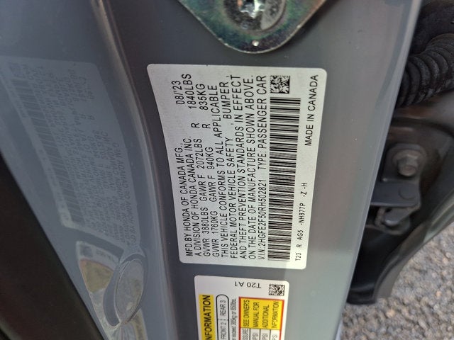 2024 Honda Civic Sedan Sport