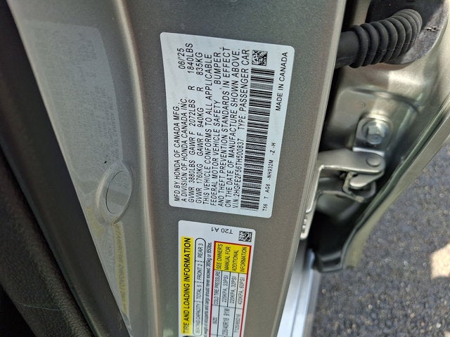 2026 Honda Civic Sedan Sport