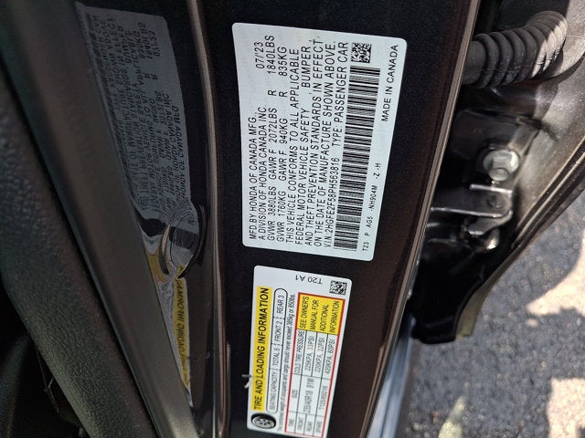 2023 Honda Civic Sedan Sport