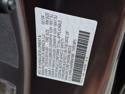 2024 Honda Odyssey EX-L