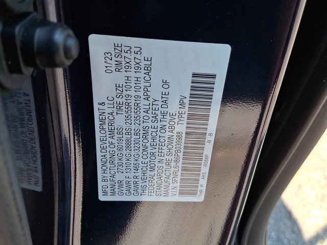 2023 Honda Odyssey Touring