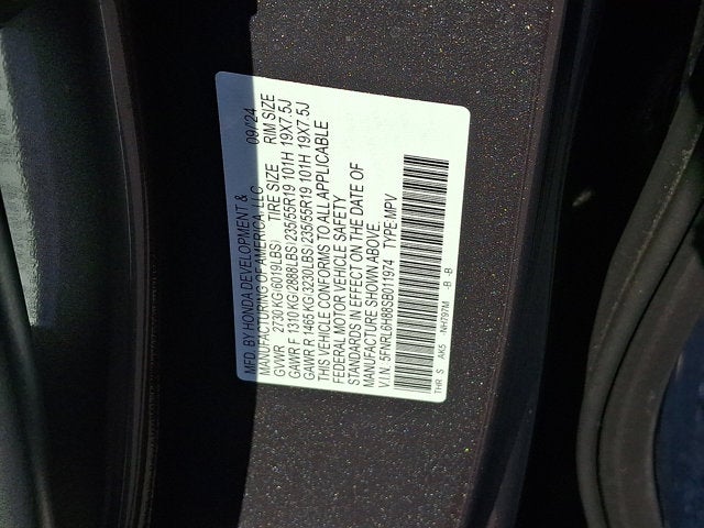 2025 Honda Odyssey Touring