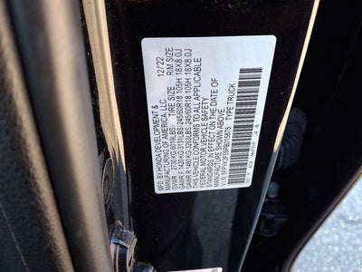 2023 Honda Ridgeline RTL