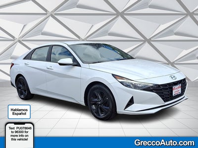 2023 Hyundai Elantra Hybrid Blue