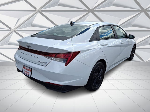 2023 Hyundai Elantra Hybrid Blue