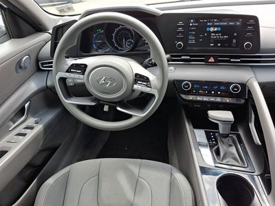 2023 Hyundai Elantra Hybrid Blue