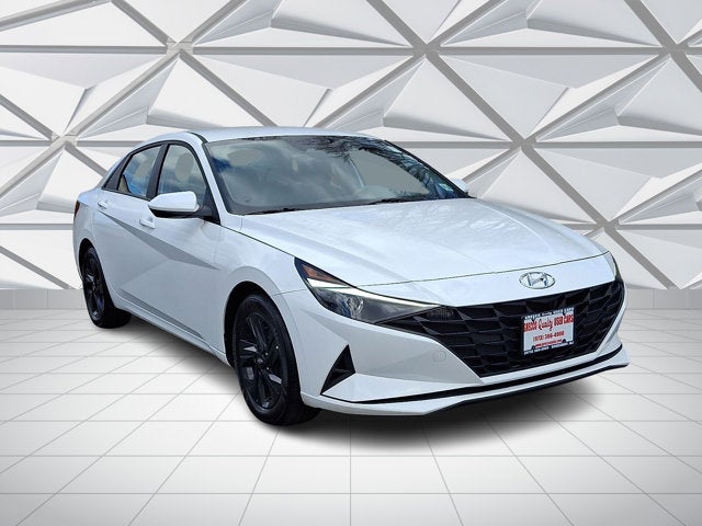 2023 Hyundai Elantra Hybrid Blue