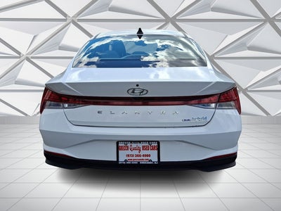 2023 Hyundai Elantra Hybrid Blue