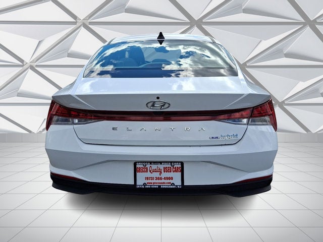 2023 Hyundai Elantra Hybrid Blue